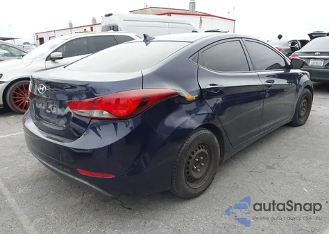 2014 Hyundai Elantra Se из США, поврежденный, VIN 5NPDH4AE6EH485041